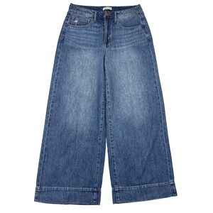 Oliver Logan Jeans Womens Size 27 Wide Leg Baggy High Rise Denim Oversize Casual